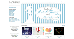 Desktop Screenshot of modernweddingpaper.com